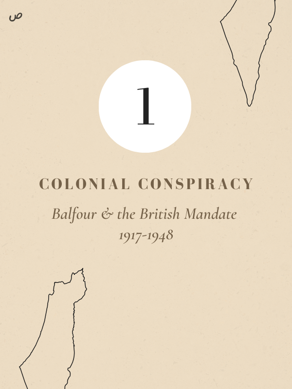 Colonial Conspiracy: Balfour & the British Mandate (1917-1948)